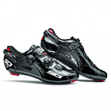 Sidi wire carbon vernice raceschoen zwart 